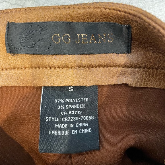 NWOT faux Leather Skirt - Picture 4 of 4